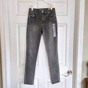 American Eagle High Rise Stretch Skinny Gray Jeans